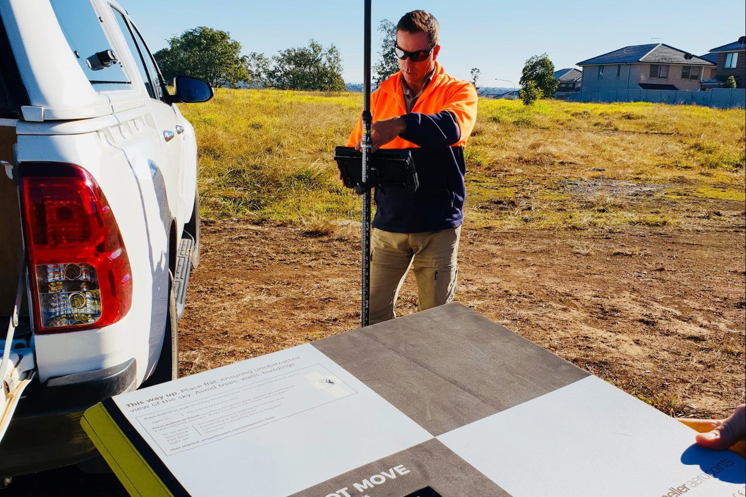 Abac Contracting use AeroPoints for drone survey