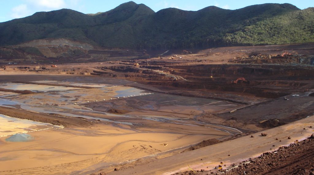mine tailings dam