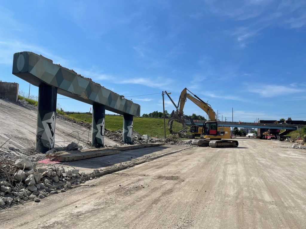 Superior Construction North Split Infrastructure Project Progress