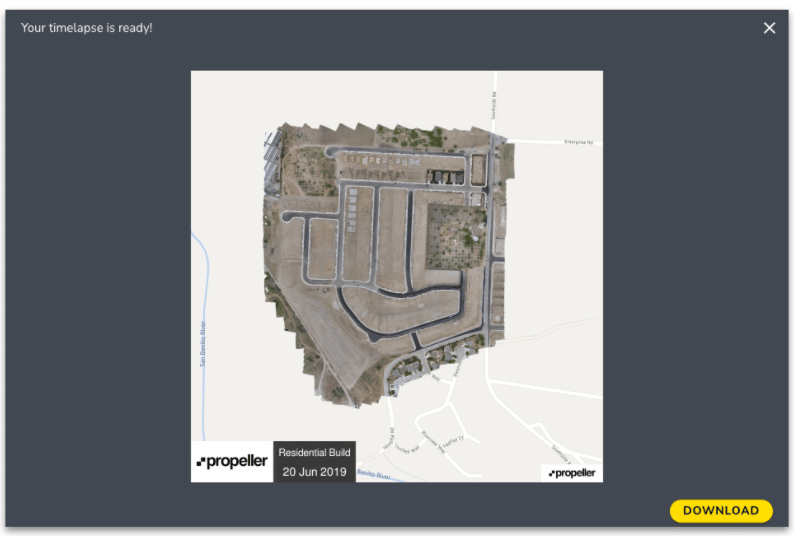 timelapse of residential build