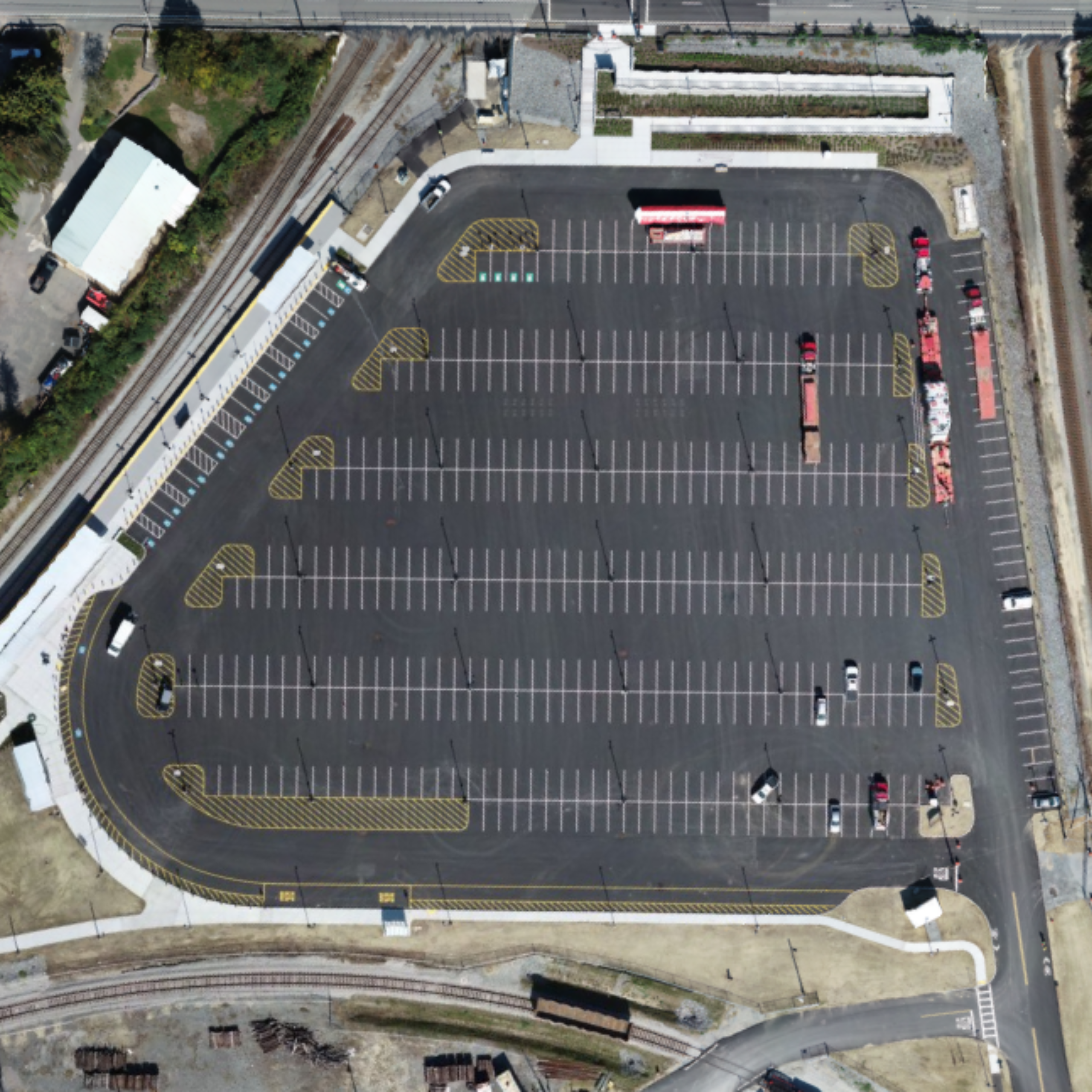 Middlesex Corp parking lot Propeller