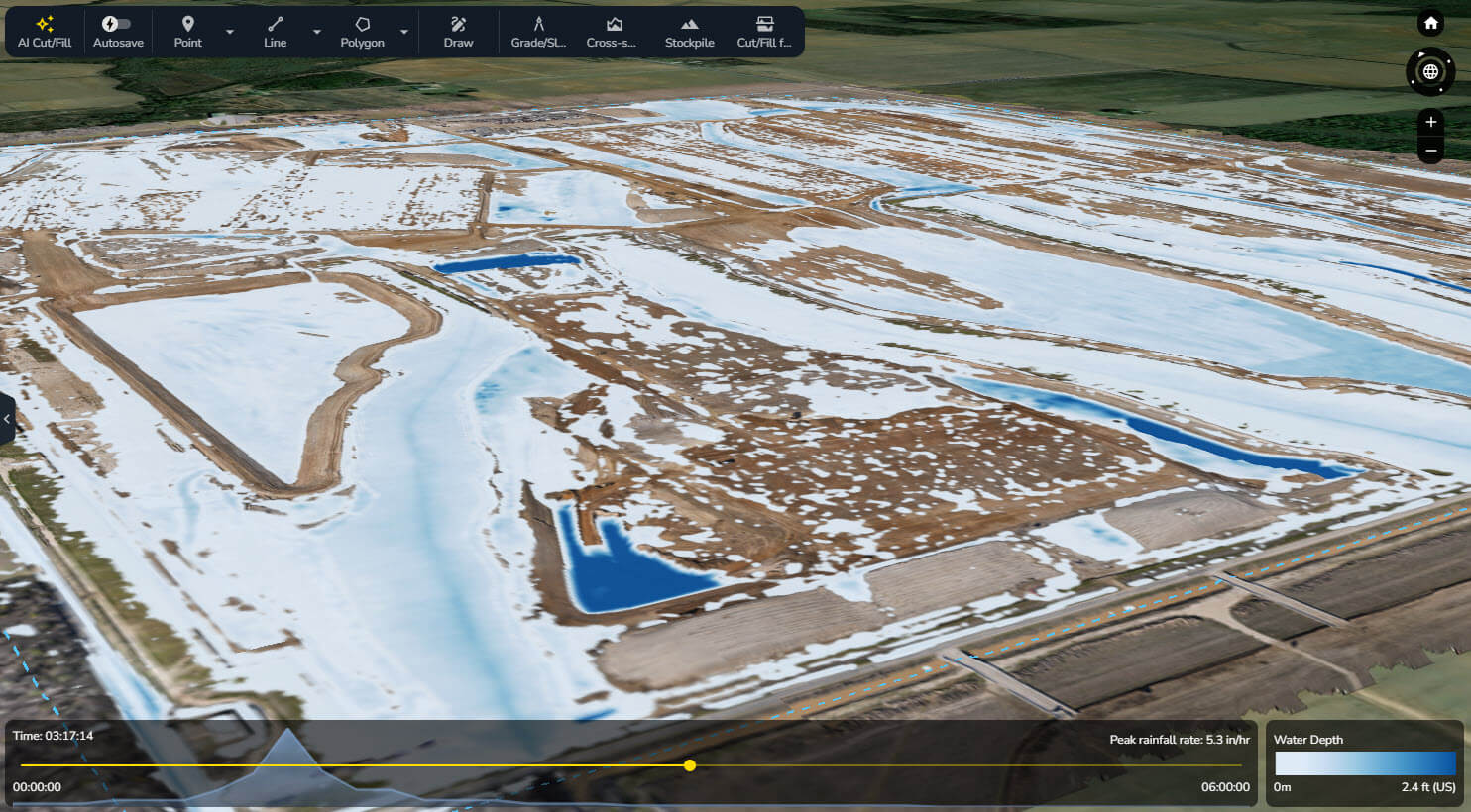 Mortenson Construction worksite visualized in Propeller