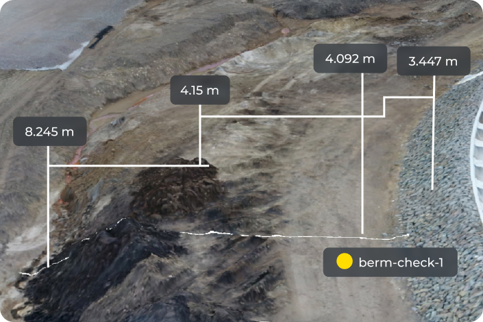 checking berm heights in propeller
