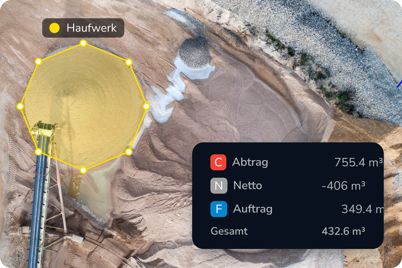 Mockup Propeller Haufwerkvolumen