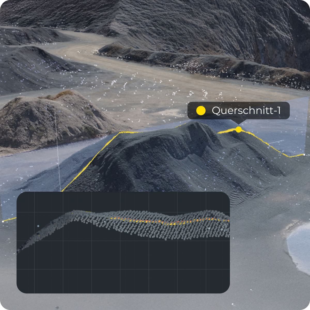 Mockup Querschnitt im Propeller 3D-Modell