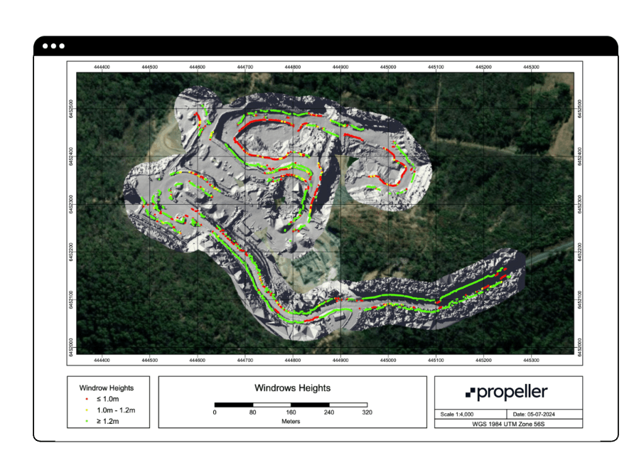 Automated haul road tool reporting