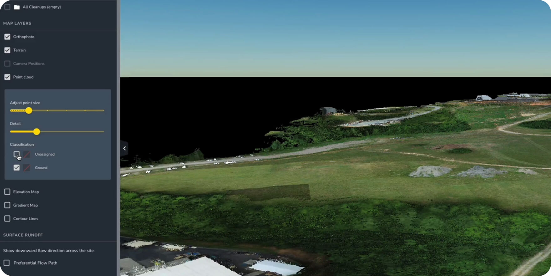 existing ground image
