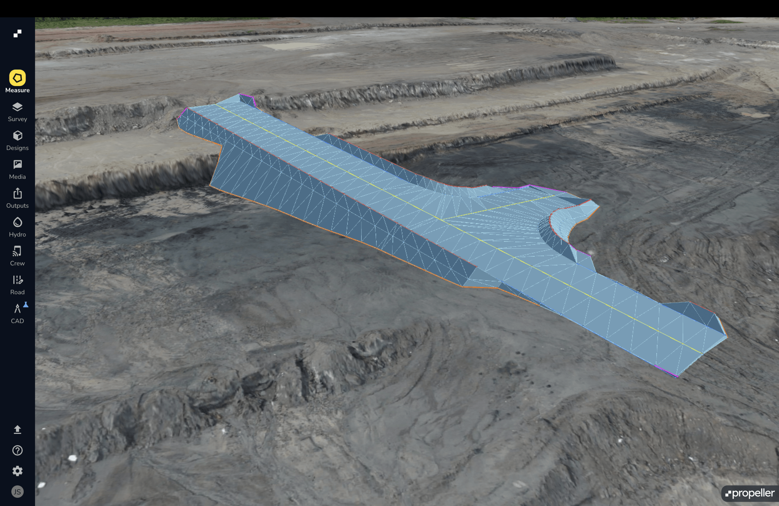 Propeller CAD ramp concept