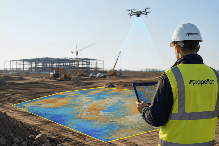 data center drone survey